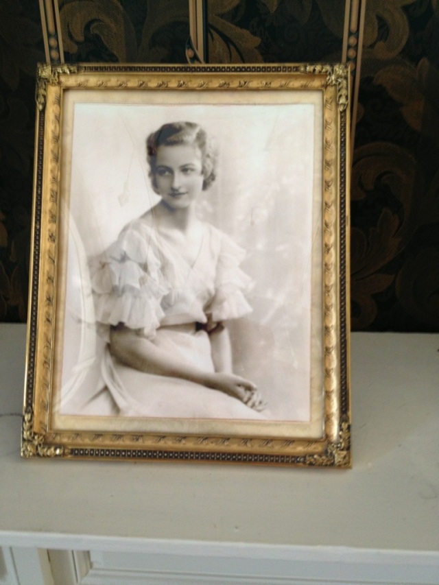 1930s photo of a woman who lived at the Spadina House in Toronto, Canada. 