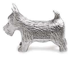 Monoploy Scottie Dog figure