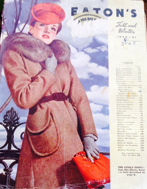 1940s Eatons Catalogue Fall & Winter Fashion