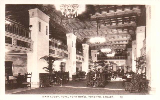 Postcard Royal York Hotel Toronto