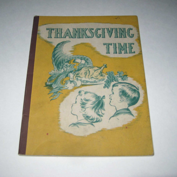 1950s childrens book thanksgiving